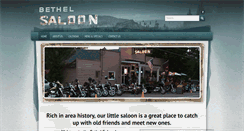 Desktop Screenshot of bethel-saloon.com
